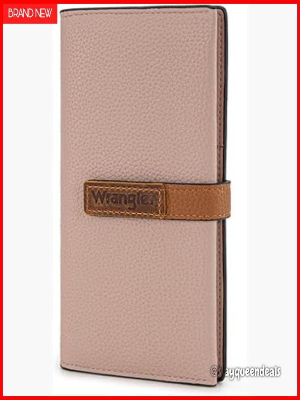 Slim RFID Bifold Wallet with Zipper Pocket and Snap Closure
